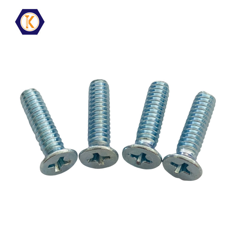 Characteristics and applications of Flat Philip Head Machine Screw Zinc Plated DIN965